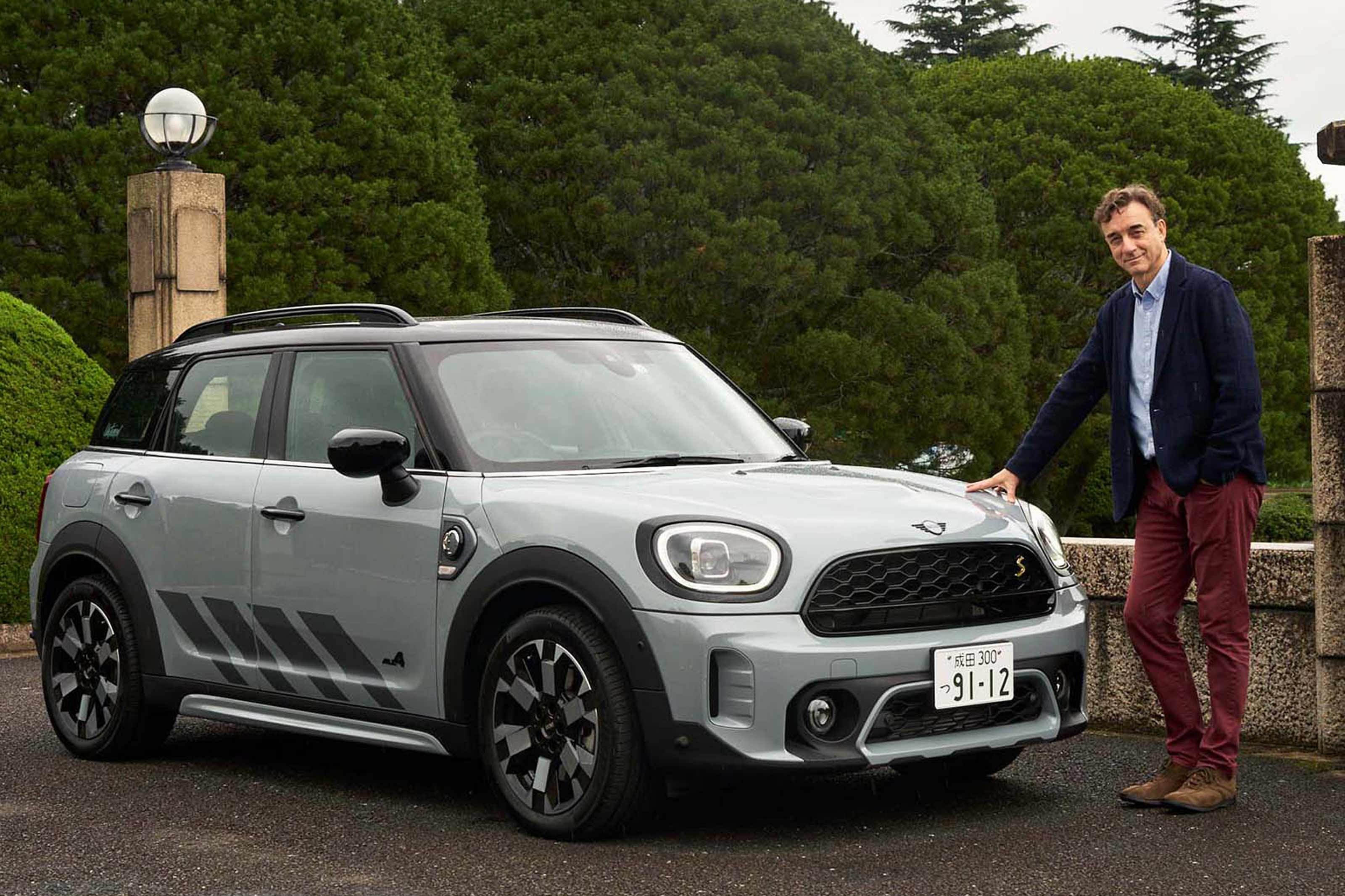 ピーター・ライオン氏とMINI CROSSOVER PHEV